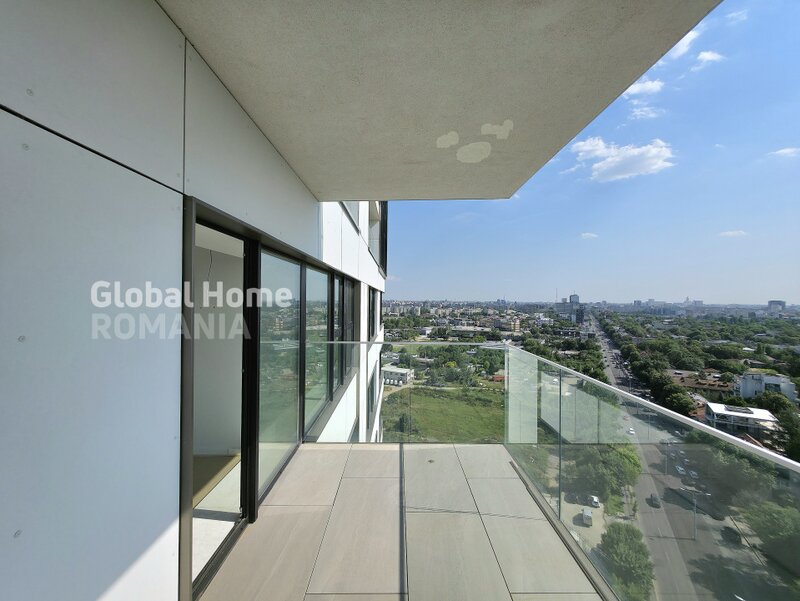 Floreasca, One Verdi Park, panoramic view 16 floor, 4 rooms 154 sqm + 2 parking,